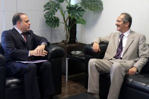 2012 - Audiência com ministro do esporte, Aldo Rebelo
